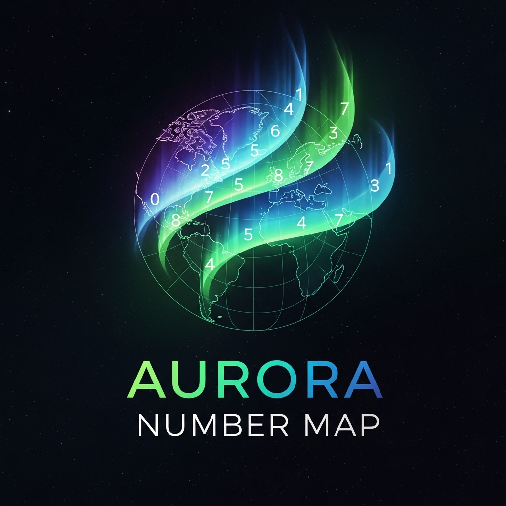 AuroraNumberMap logo